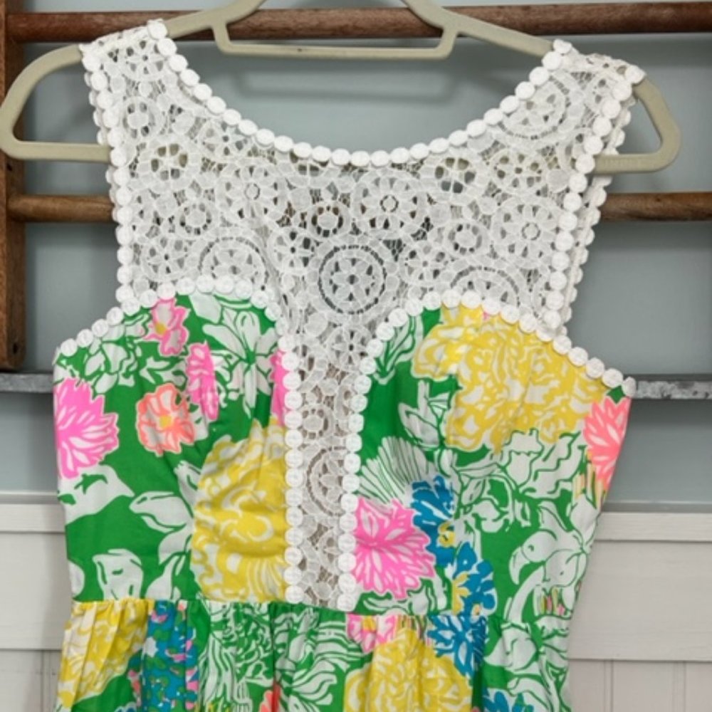 Lilly Pulitzer Raegan dress size 0 NWT has pockets - Picture 7 of 9